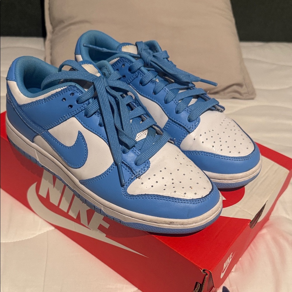 Nike Kids Sky Blue and White Sneakers